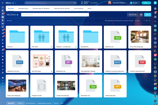 Optimización de Bitrix24 para Proyectos